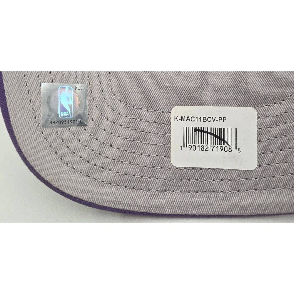 Fan Favorite Sacramento Kings Strapback Hat Purple NBA Baseball Cap